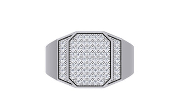 18K White Gold