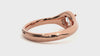 Lab Grown Round Diamond Solitaire Ring In Rose Gold