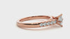 Lab Grown Round Diamond Solitaire Ring In Rose Gold