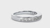 Lab Grown Round Diamond Band Ring In Platinum