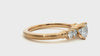 Lab Grown Round Diamond Solitaire Ring In Yellow Gold