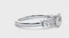 Lab Grown Round Cut Diamond Solitaire Ring In Platinum