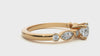 Lab Grown Round Cut Diamond Halo Ring In Yellow Gold