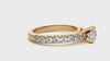 Lab Grown Round Diamond Solitaire Ring In Yellow Gold