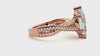 Amazing Lab Grown Marquise Cut Diamond Solitaire Ring In Rose Gold