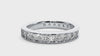 Lab Grown Round Cut Diamond Eternity Band Ring In Platinum