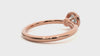 Lab Grown Solitaire Round Diamond Ring In Rose Gold